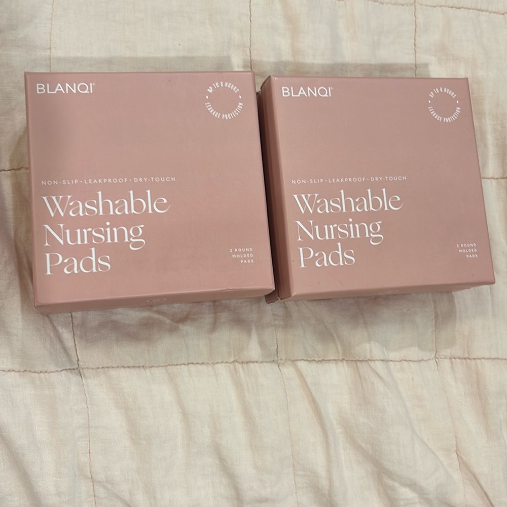 Blanqi washable reusable nursing pads